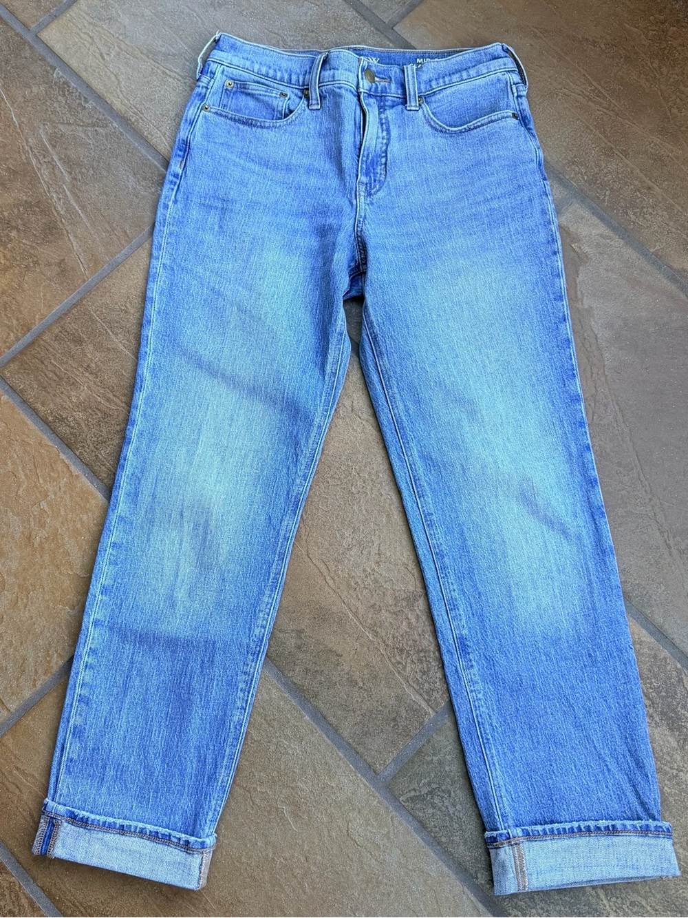 J.Crew Mid Rise 90’s Classic Straight Jean